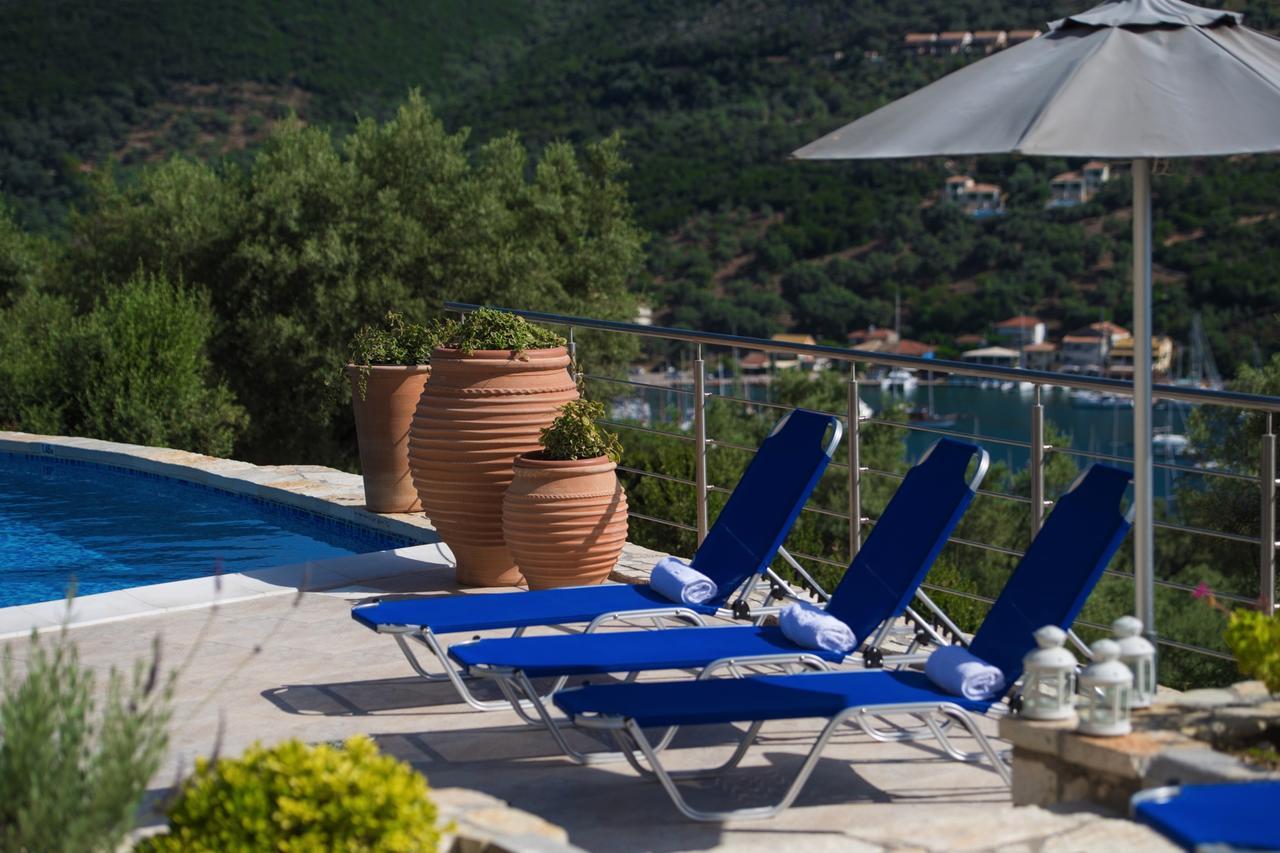 Villas Amantea- quattro ville con piscina grande e piscina Infinity Sívota Esterno foto