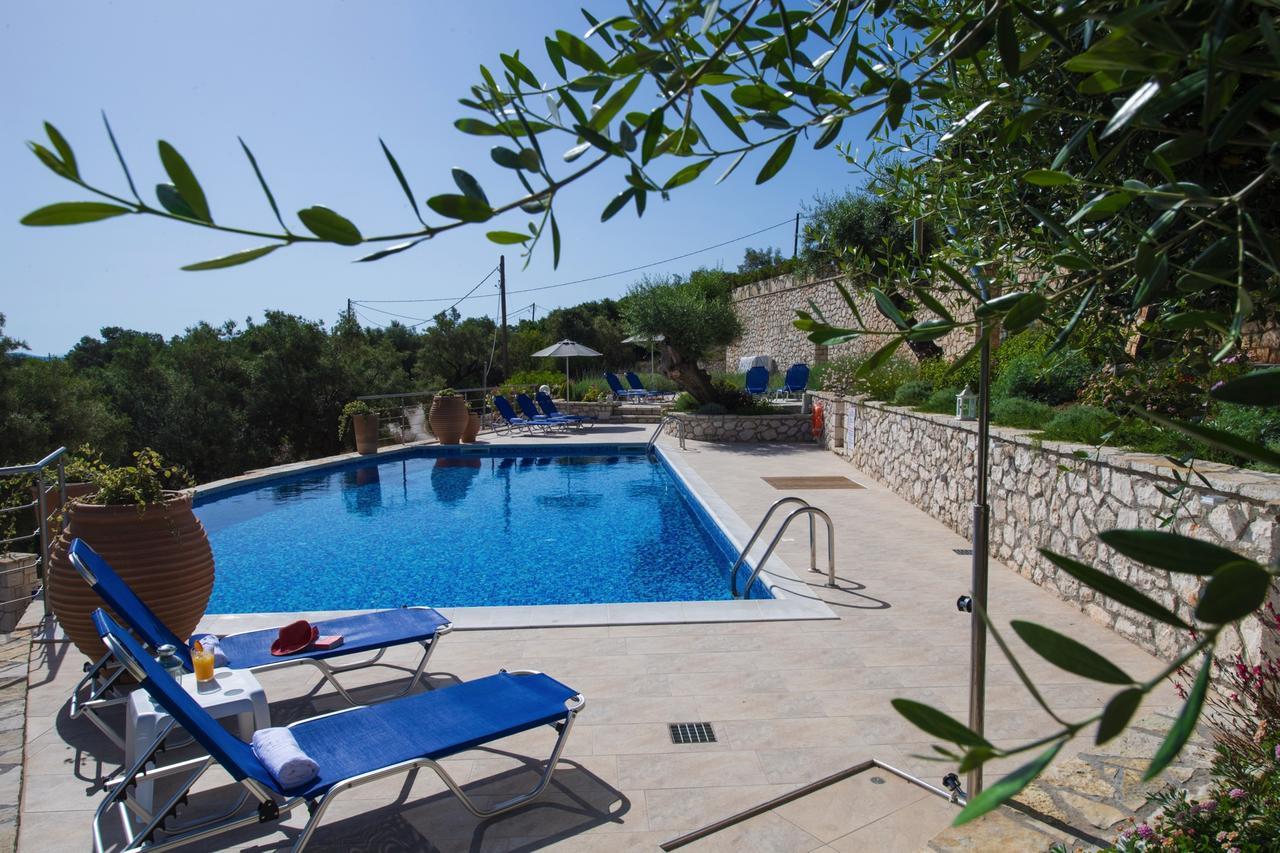 Villas Amantea- quattro ville con piscina grande e piscina Infinity Sívota Esterno foto